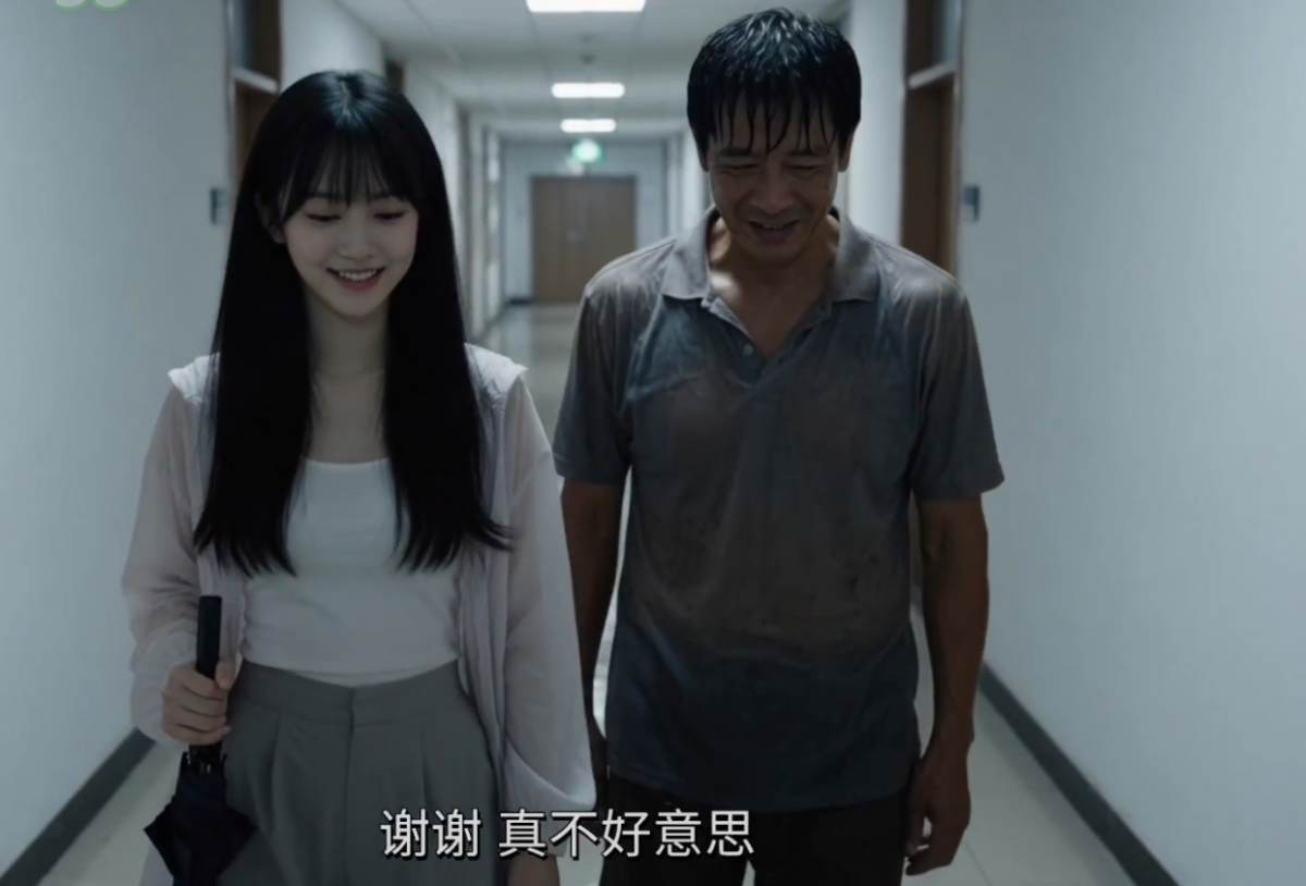 图片[2]-女大十八禁：和室友爸爸的雨夜激情（ai短剧）-午夜剧场